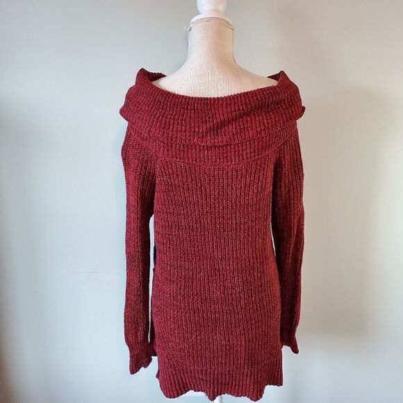 Jessica Simpson Women's Long Sleeve Cowl Neck Sweater Size Small - Picture 2 of 9